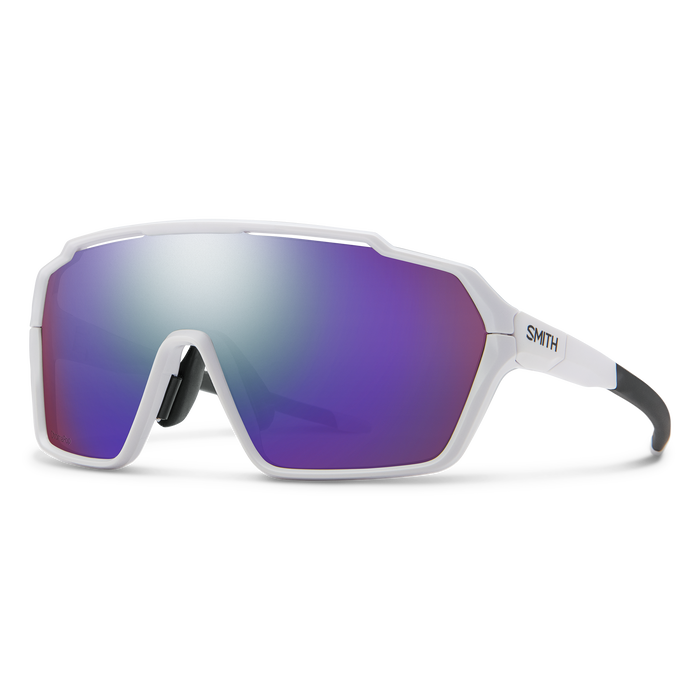 Smith Shift MAG Glasses White / ChromaPop Violet Mirror