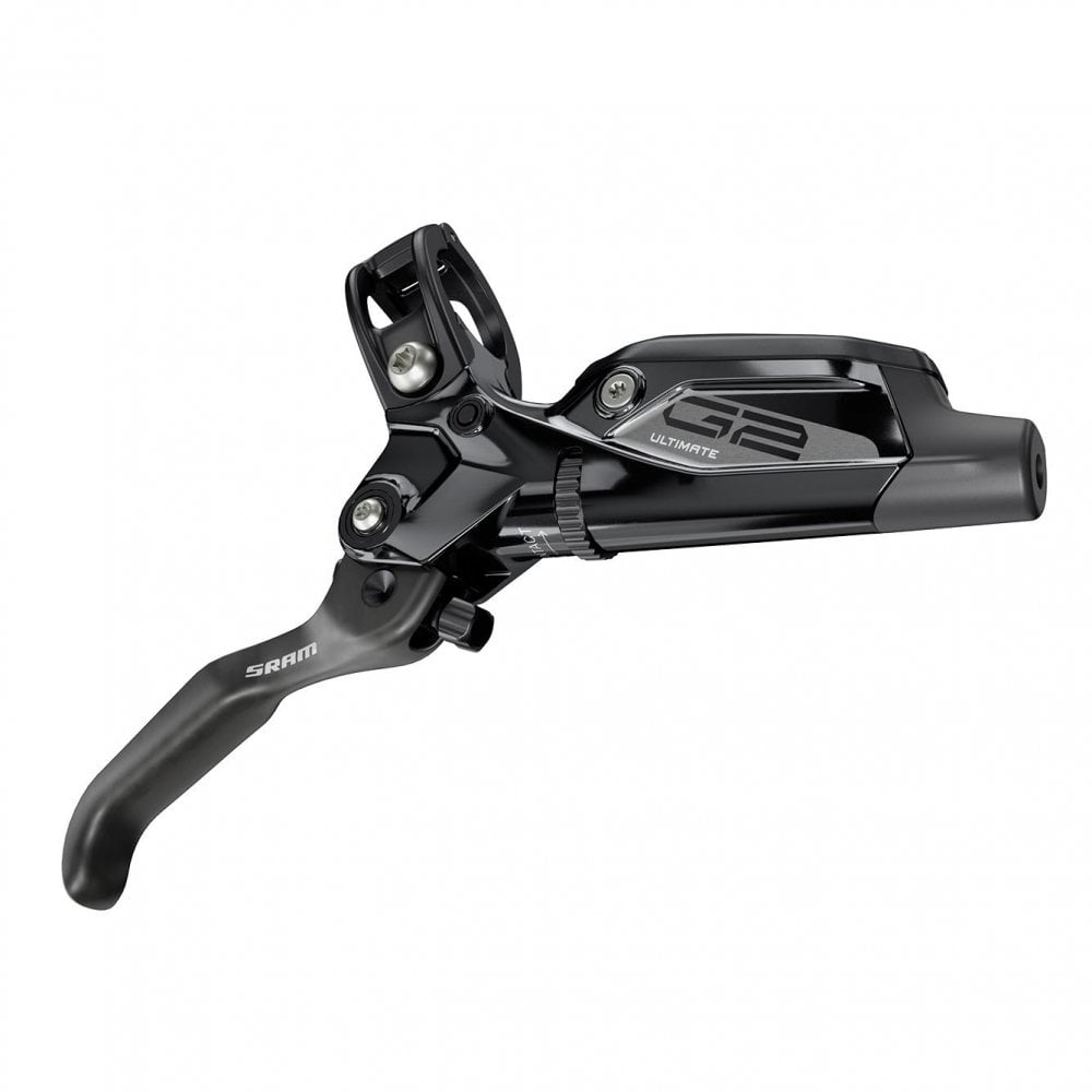 SRAM G2 Ultimate Carbon Disc Brake Black with Ti Hardware Gloss Black / Front
