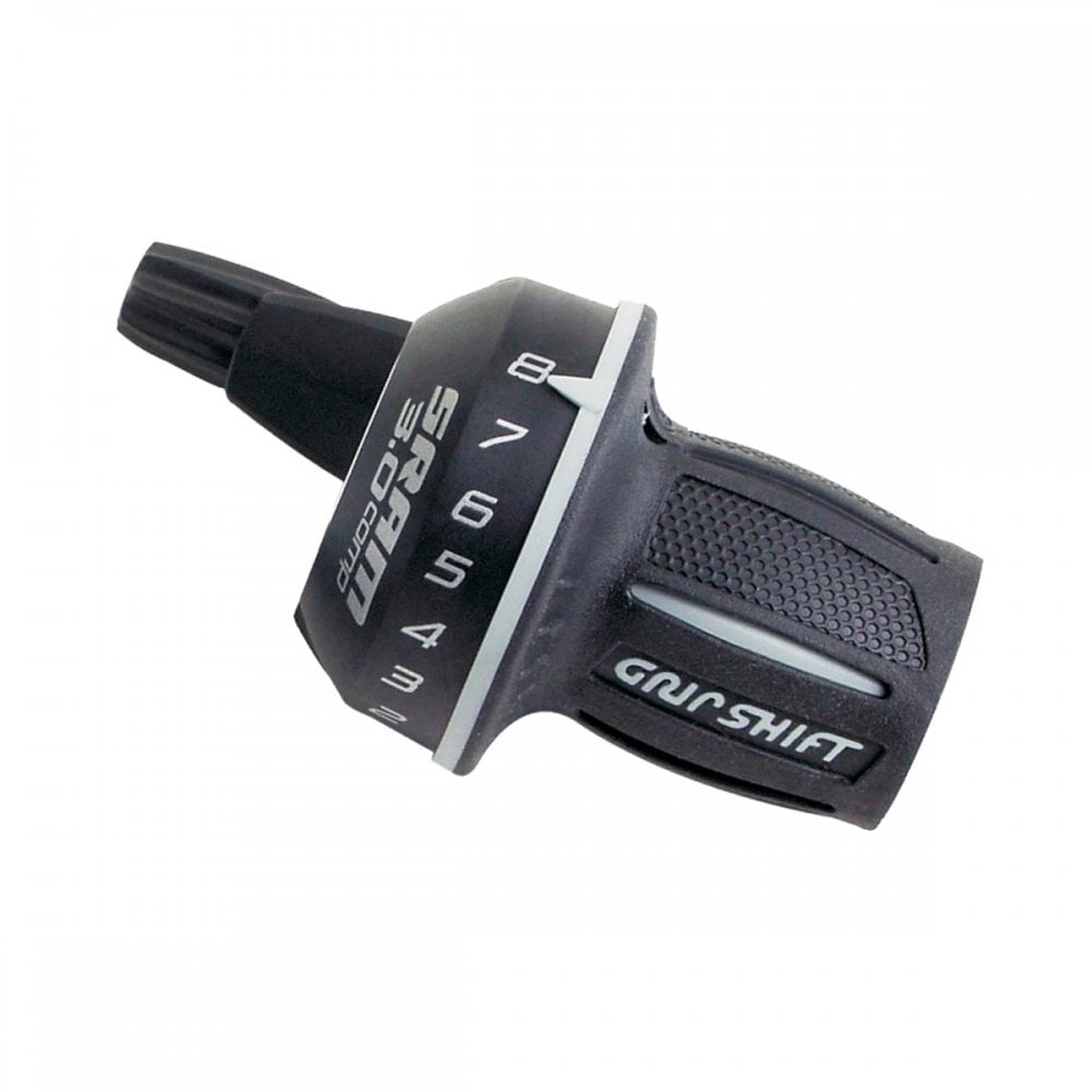 SRAM Grip Shift 3.0 8 Speed Rear 1:1 Shifter Black