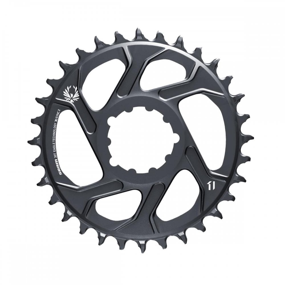 SRAM X-Sync 2 12-Speed Eagle SL Direct Mount Chainring Lunar Grey Lunar Grey / 32T / 3mm Offset Boost