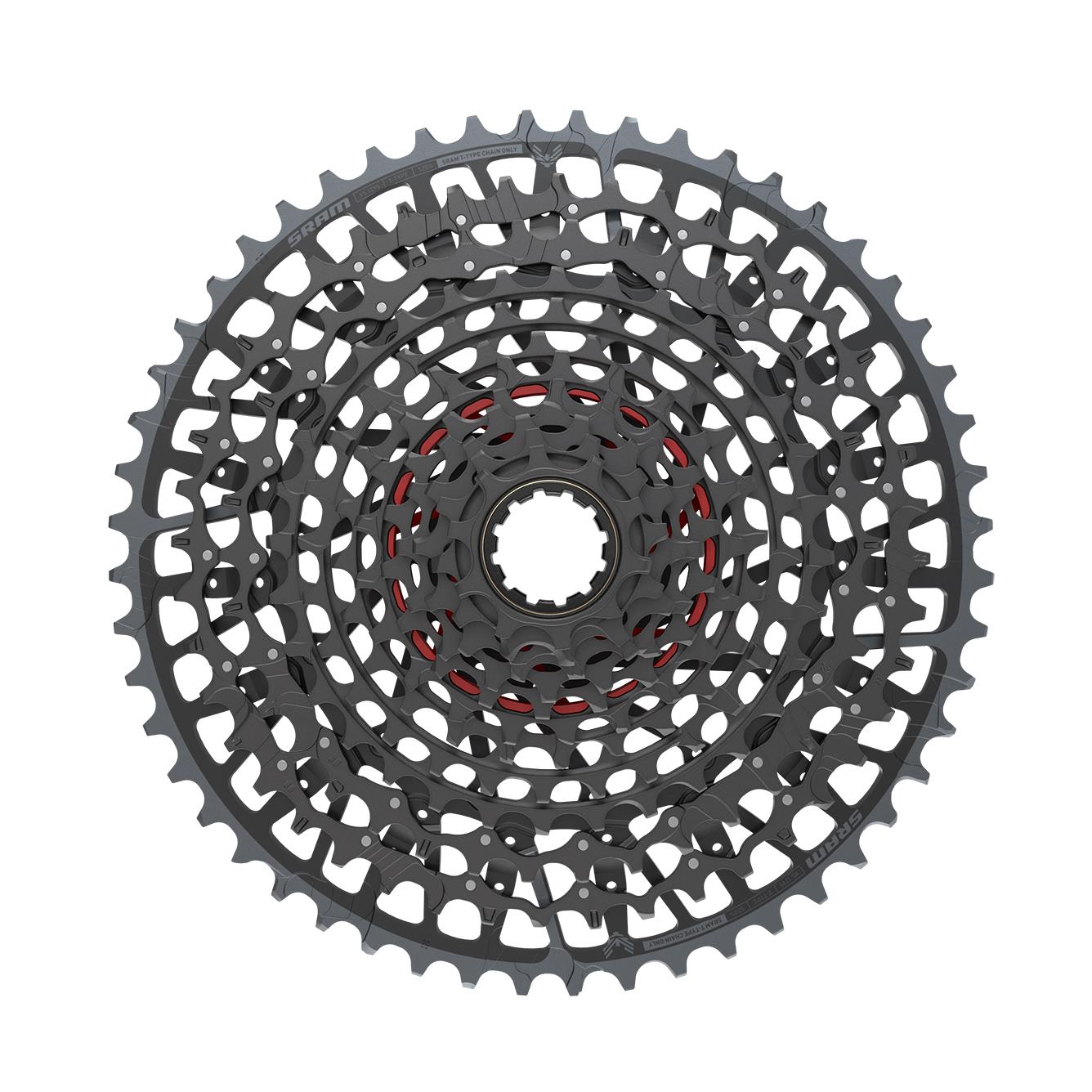 SRAM EAGLE XG-1295 10-52Tカセットスプロケット SRAM X0 Eagle XG-1295 T-Type 12-Speed Cassette 10-52T | Biketart