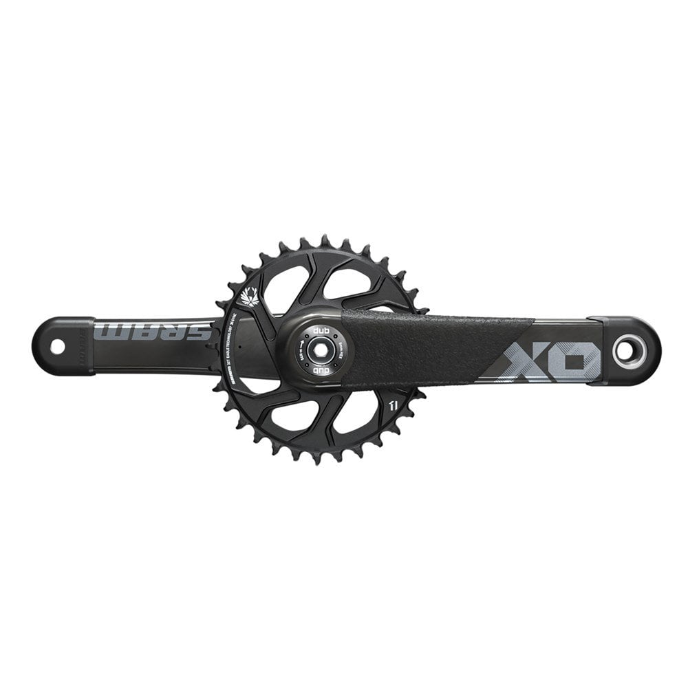 SRAM X01 All-Downhill Crankset B1 Black / 165mm / DUB 83mm