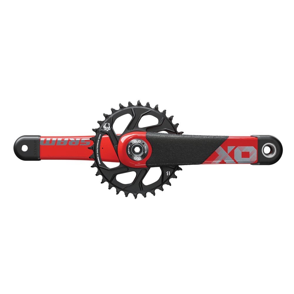 SRAM X01 All-Downhill Crankset B1 Black / 165mm / DUB 83mm