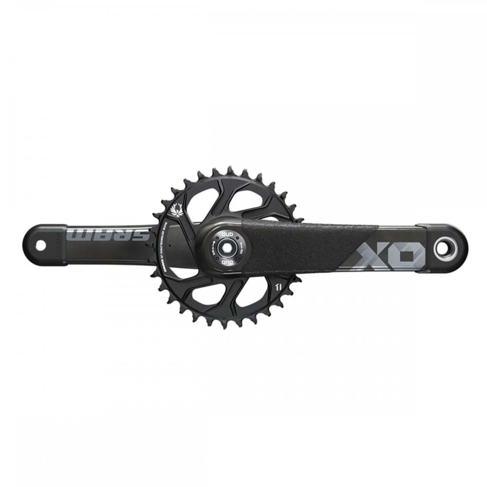 SRAM X01 All-Downhill Crankset B1 Black / 165mm / DUB 83mm
