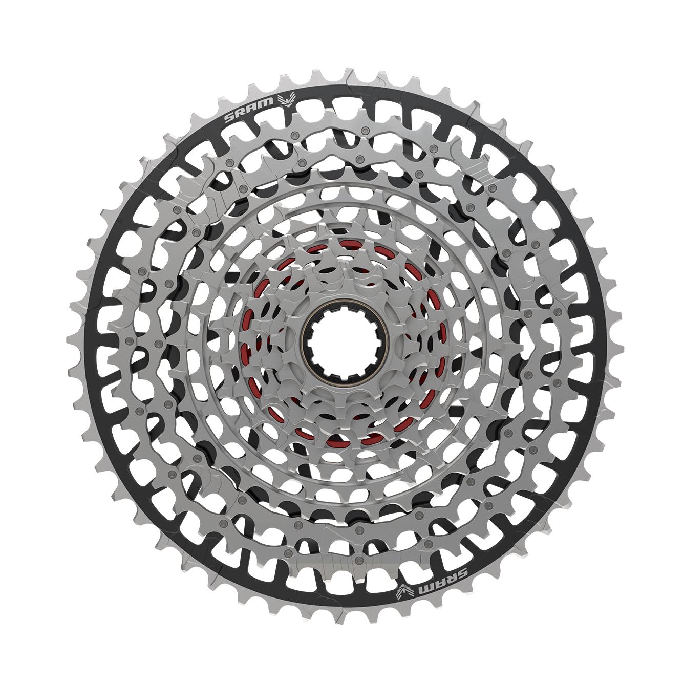 SRAM XX Eagle XS-1297 T-Type 12-Speed Cassette 10-52T Black/Silver