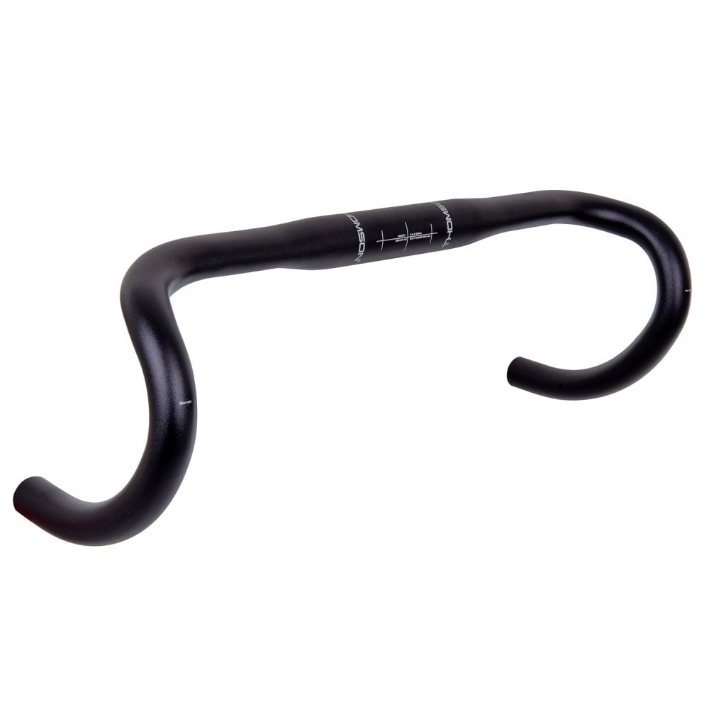 Thomson Alloy Road Drop Handlebars Aero-Top Black / 42cm