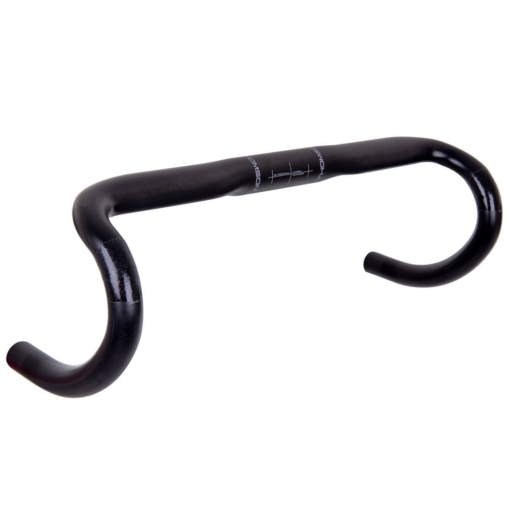 Thomson Carbon Road Drop Handlebars Black / 44cm