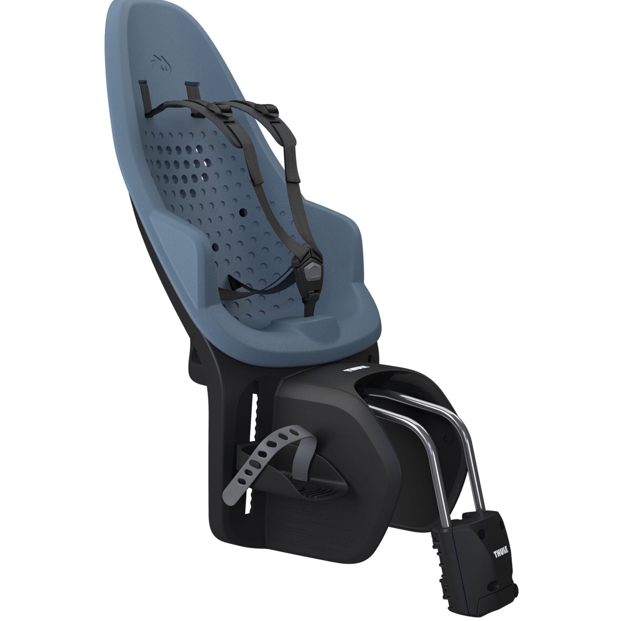 Thule Yepp 2 Maxi Rear Child Bike Seat - Frame Mount Aegean Blue