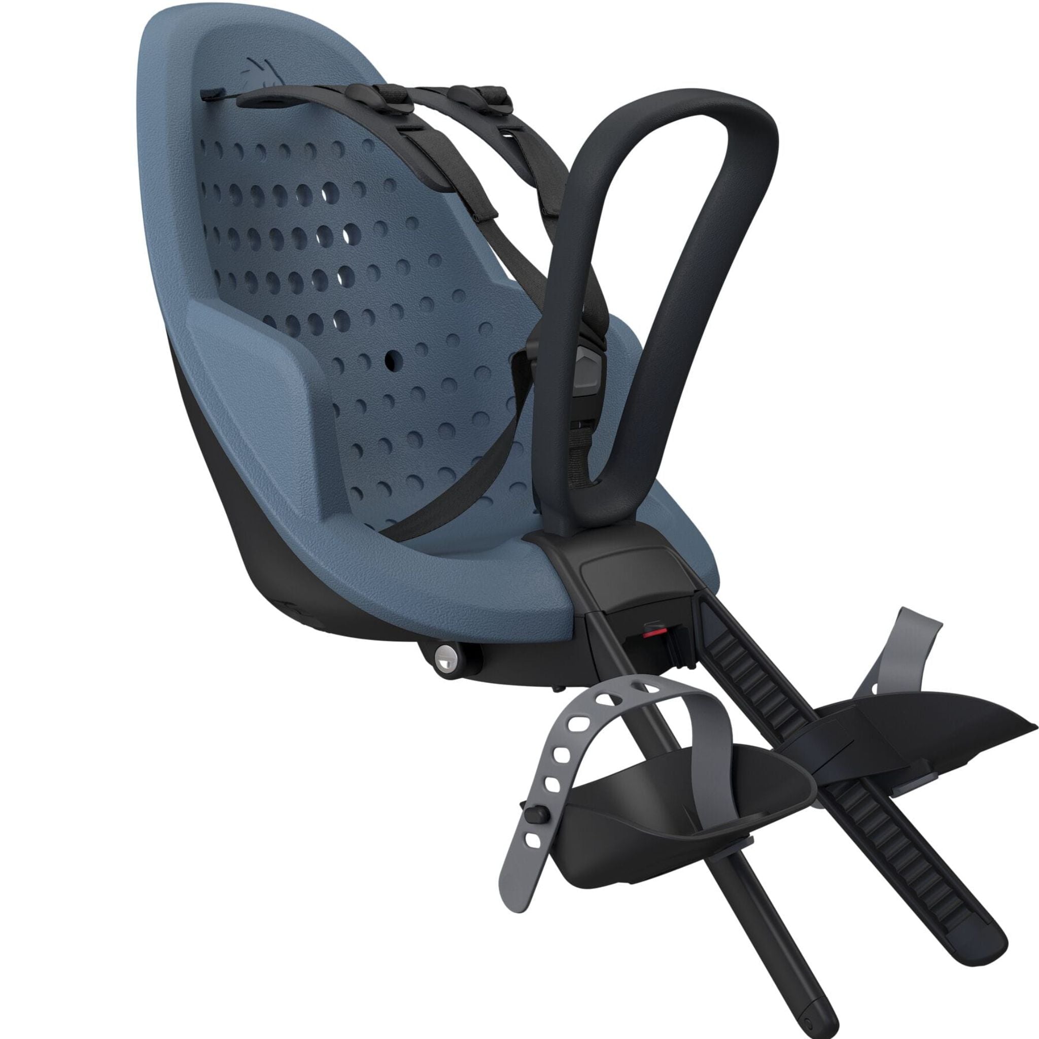 Thule Yepp 2 Mini Child Bike Seat - Front Mount Aegean Blue