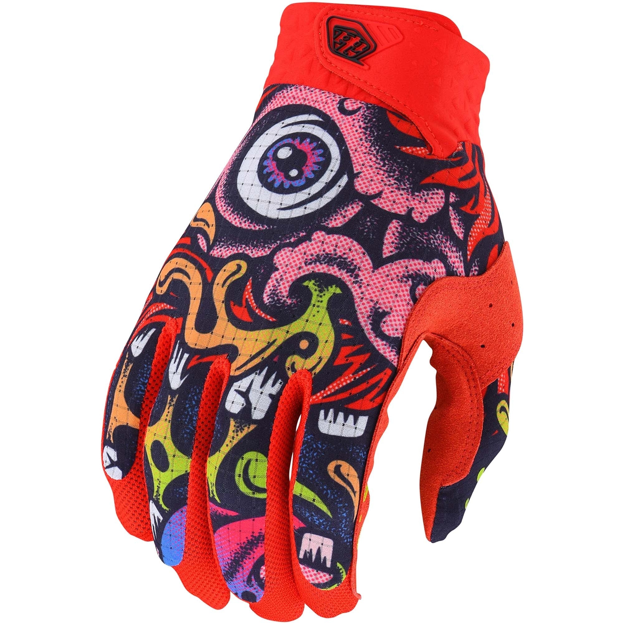 Troy Lee Designs Air Youth Gloves 2024 Bigfoot Red/Navy / Y-XL