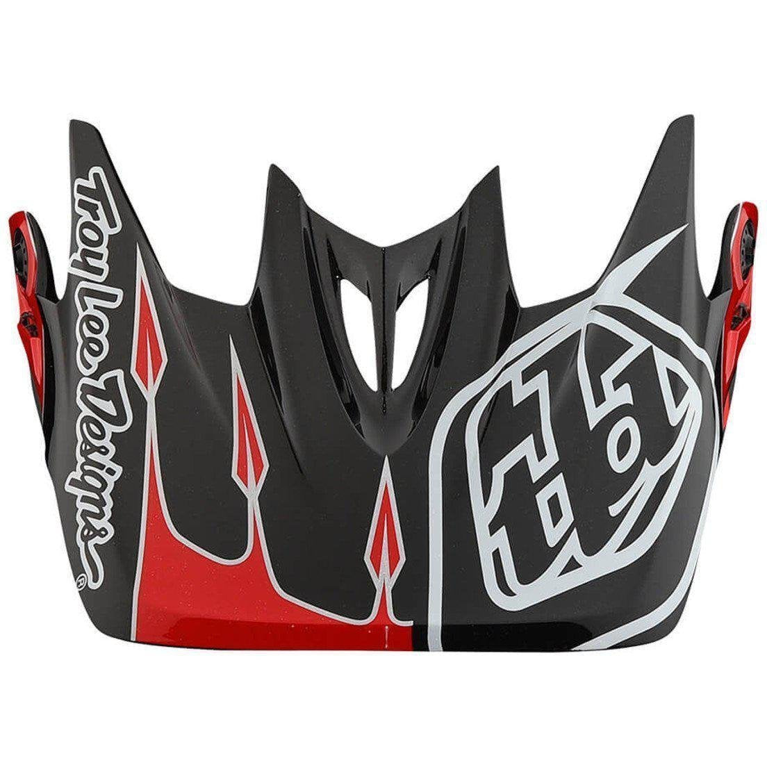 Troy Lee Designs D3 Visor Corona Red