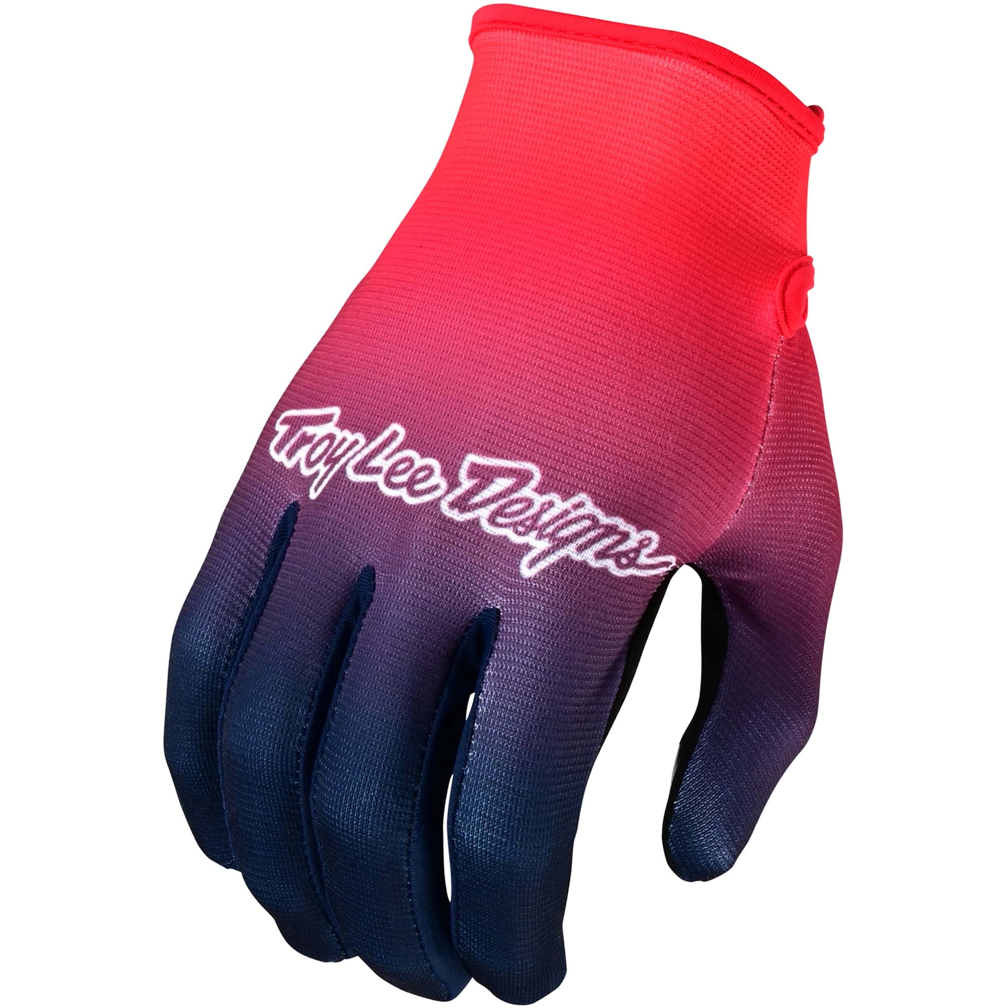 Troy Lee Designs Flowline Gloves 2023 Faze Red/Navy / S