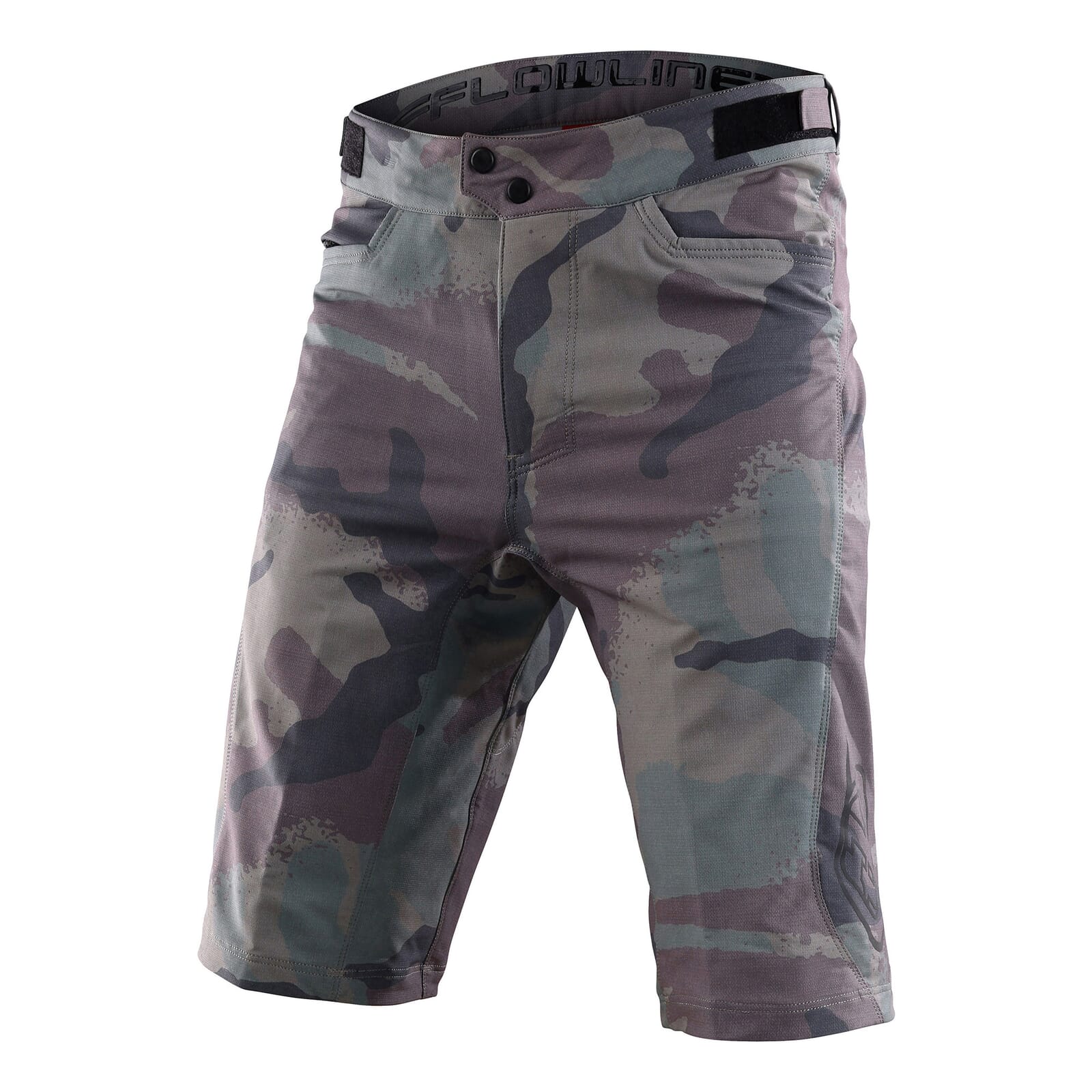 Troy Lee Designs Flowline Shell Shorts Camo - Woodland / 30
