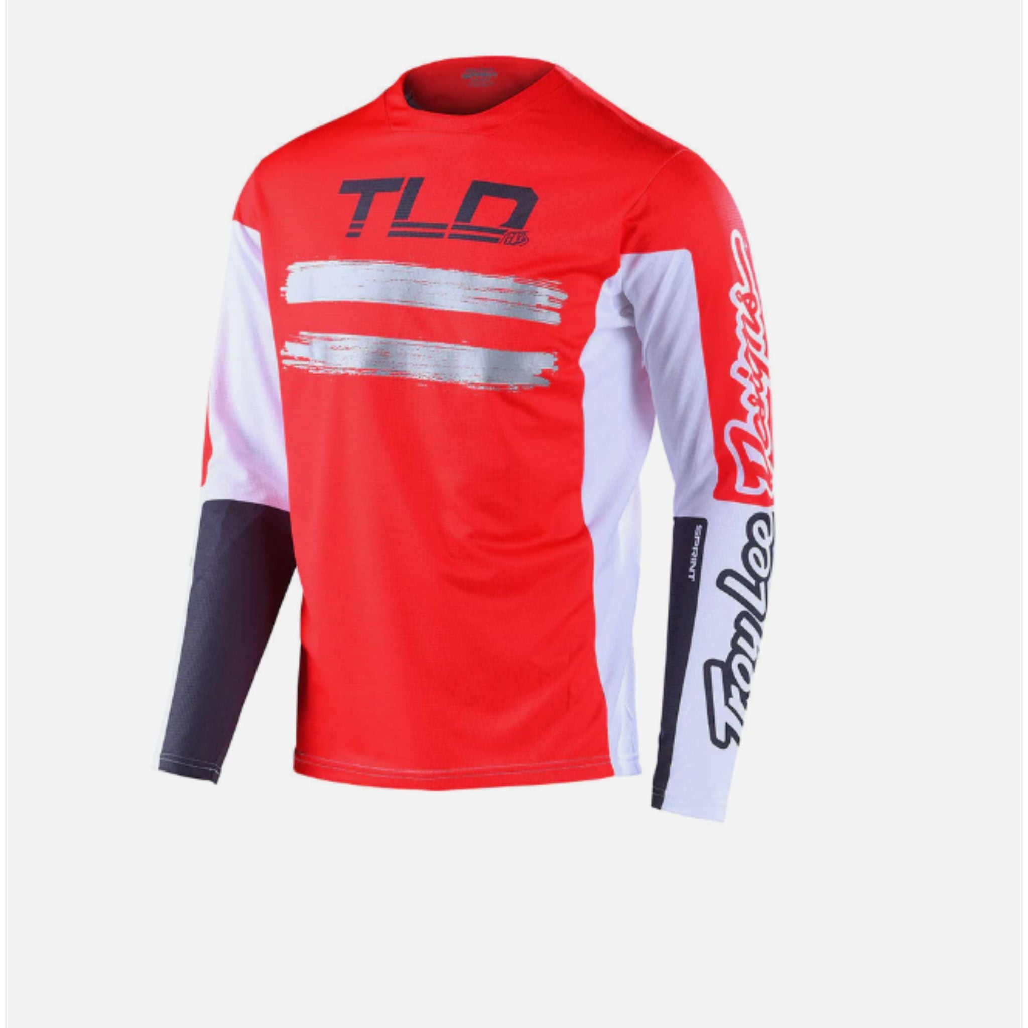 Troy Lee Designs Sprint Youth Jersey Marker - Red/Charcoal / Y-S