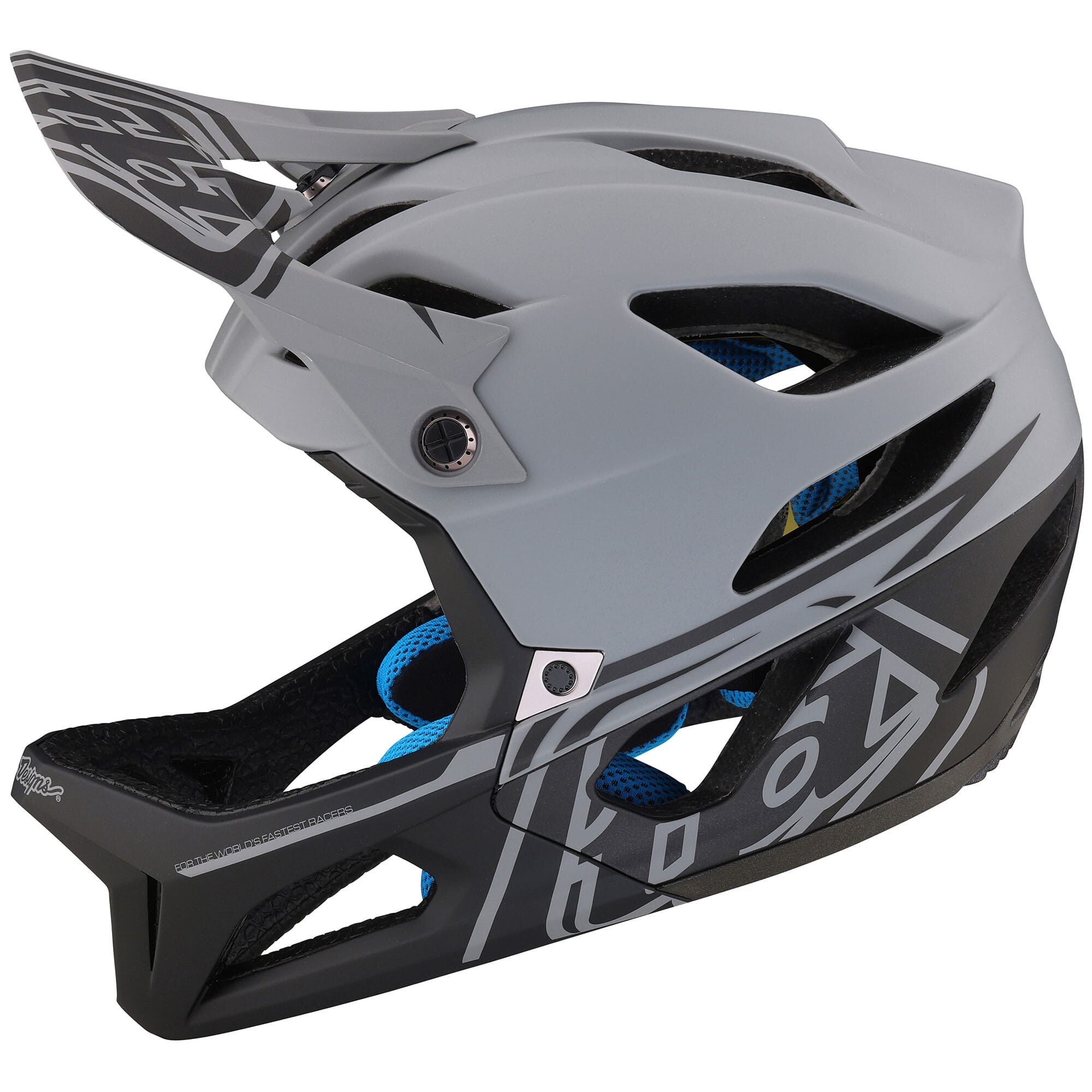 Troy Lee Designs Stage MIPS Helmet Stealth - Grey / XS/S