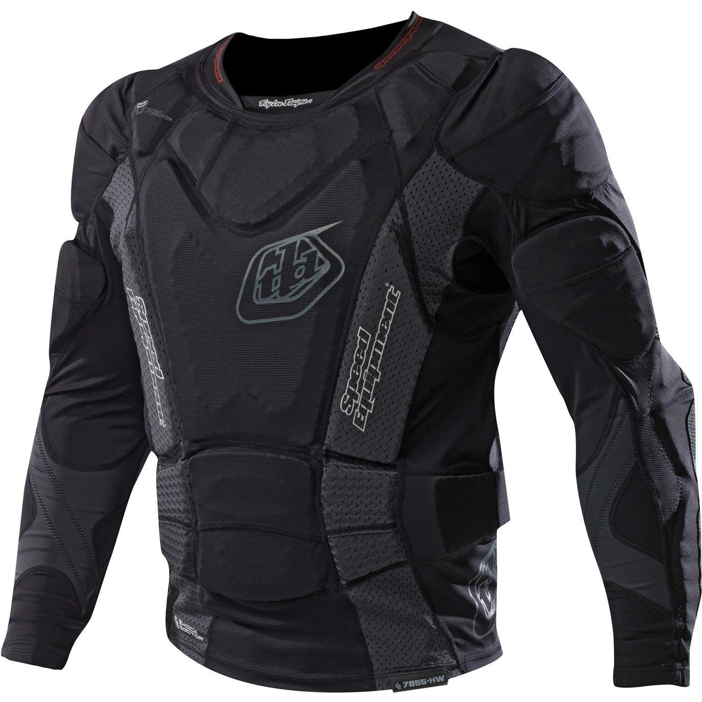 Troy Lee Designs UPL7855 HW LS Shirt Black / S
