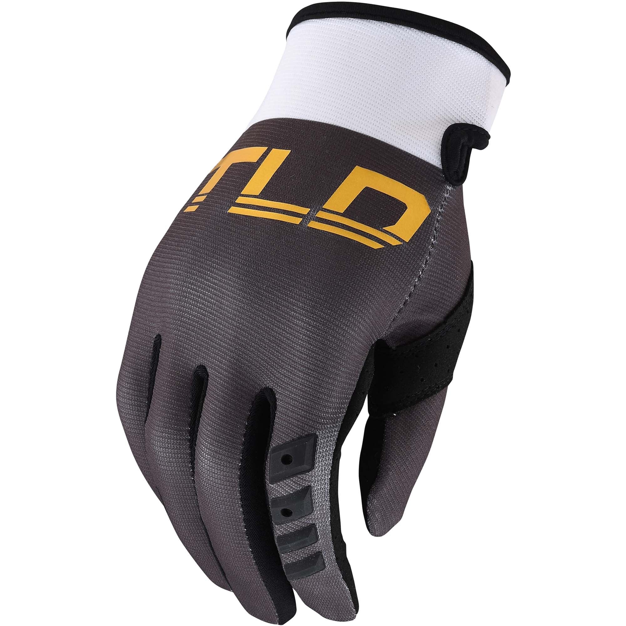 Troy Lee Designs Women's GP Gloves Gray/Gold / S