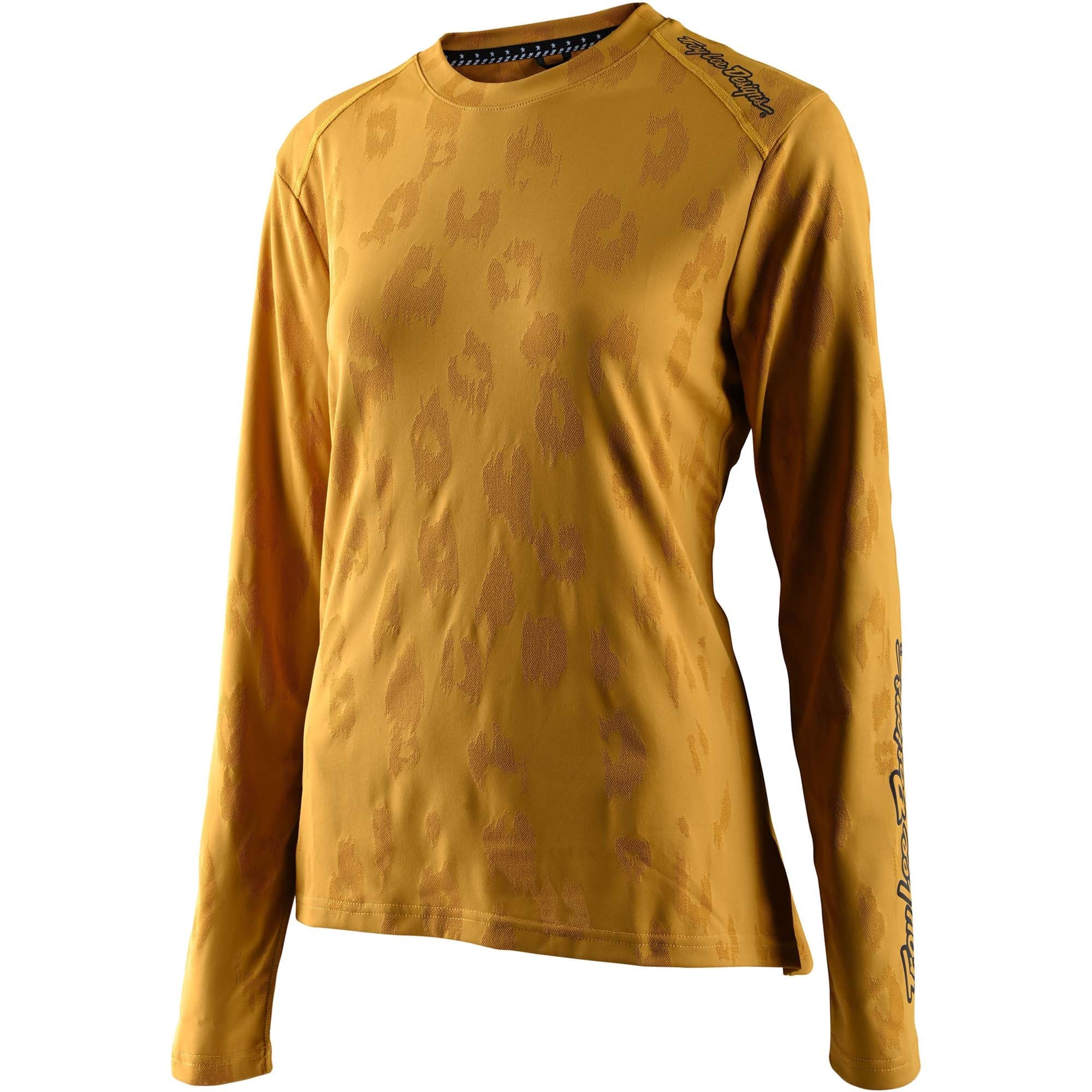 Troy Lee Designs Women's Lilium LS Jersey Jacquard - Honey / S