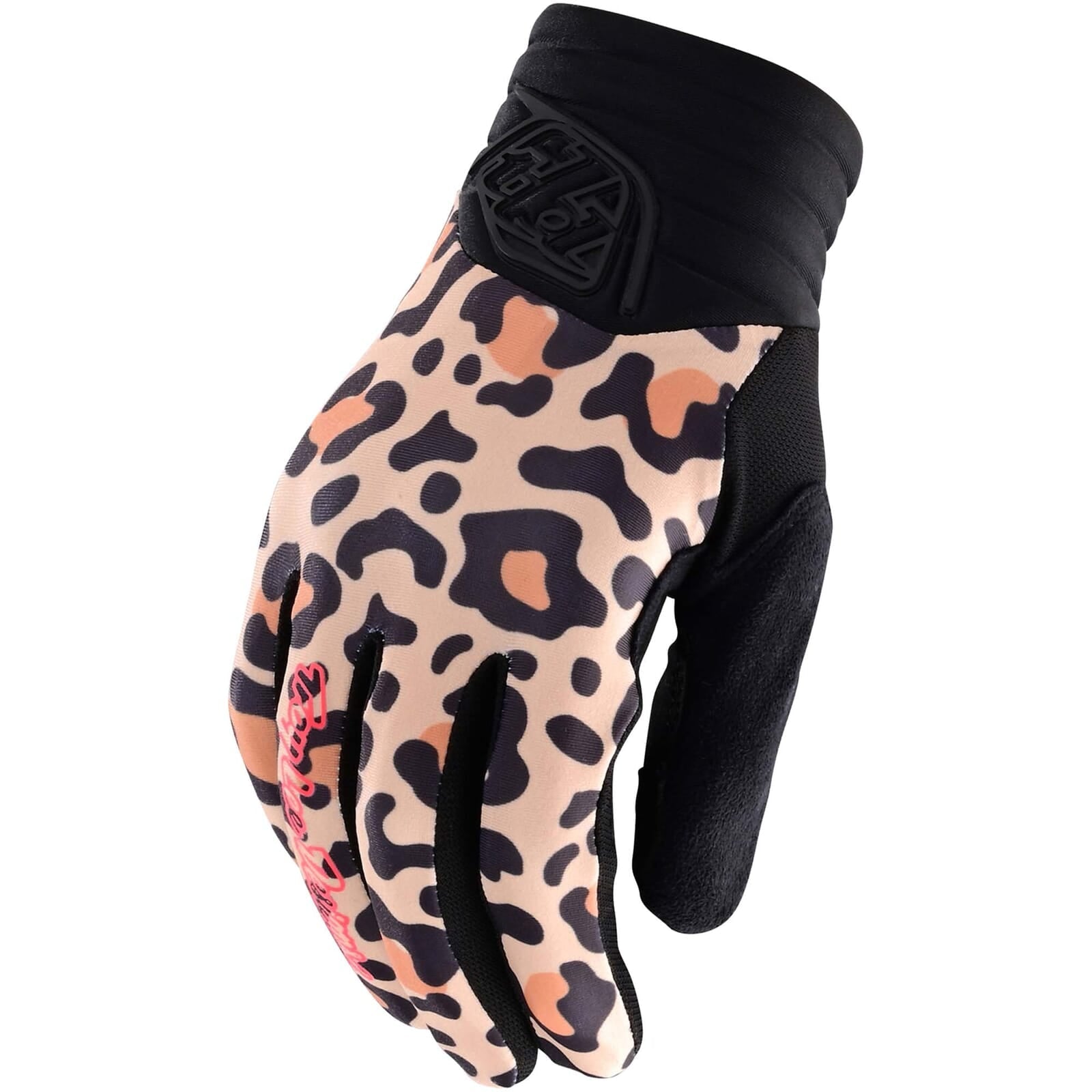 Troy Lee Designs Women's Luxe MTB Gloves Leopard - Bronze / L