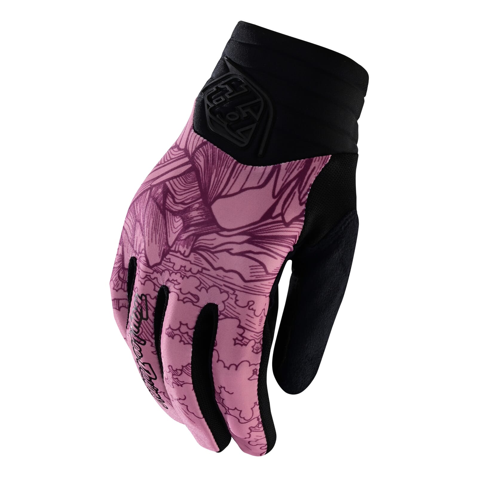 Troy Lee Designs Women's Luxe MTB Gloves Micayla Gatto - Rosewood / XXL