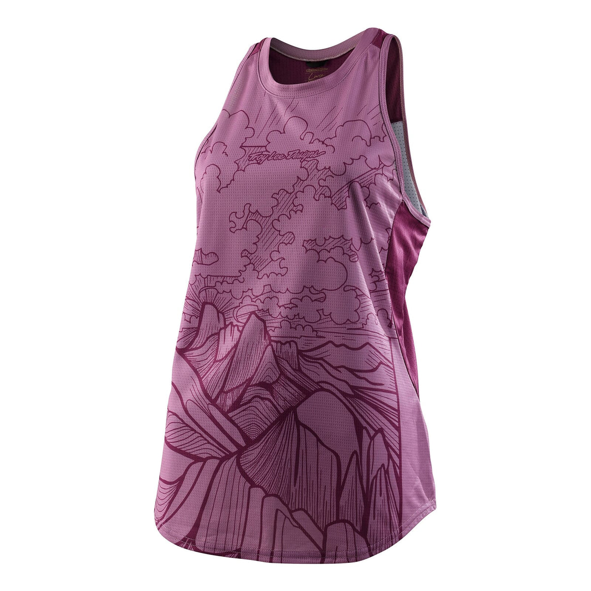Troy Lee Designs Women's Luxe Tank Micayla Gatto - Rosewood / L