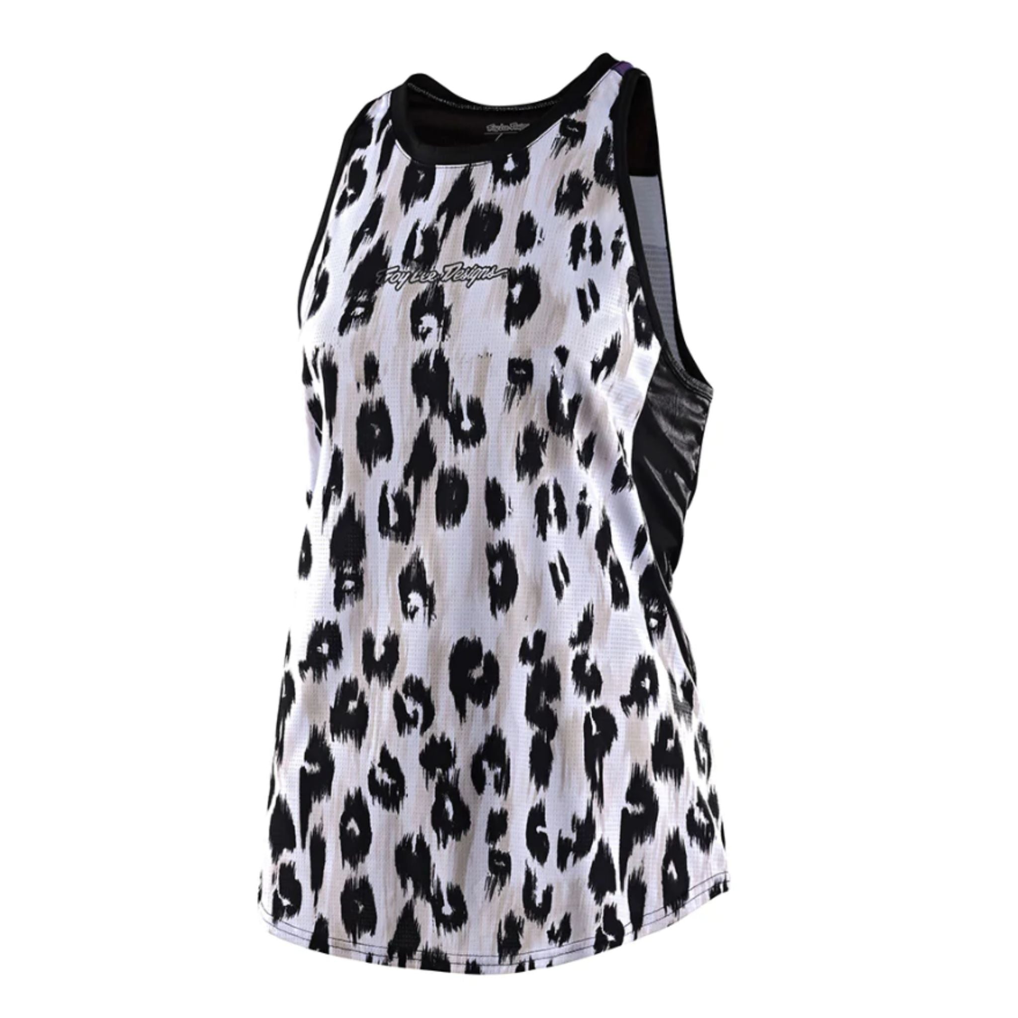 Troy Lee Designs Women's Luxe Tank Wild Cat - White / S
