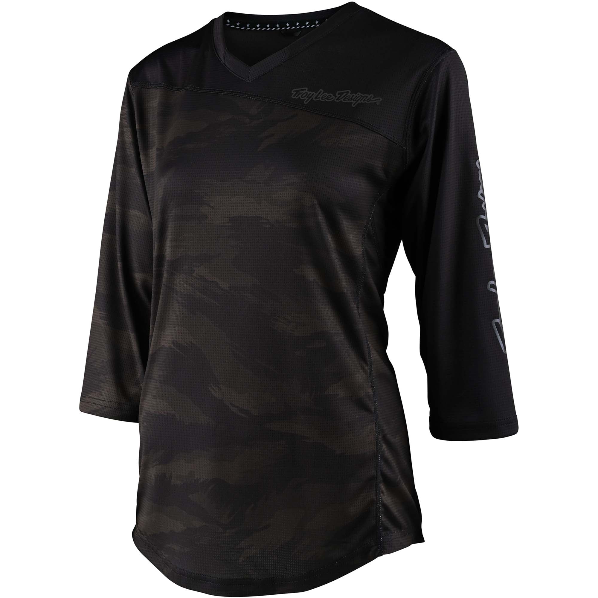 Troy Lee Designs Women's Mischief Jersey Brushed Camo - Army / XS