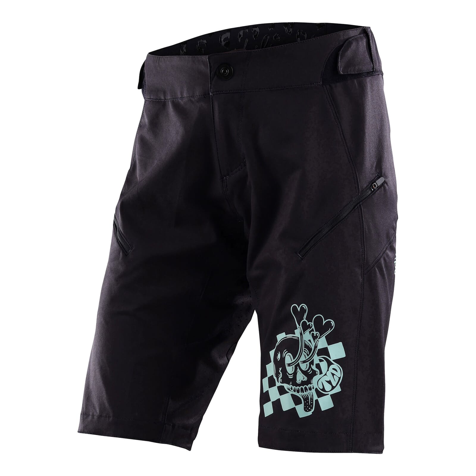 Troy Lee Designs Womens Lilium Short Shell Micayla Gatto - Black / L