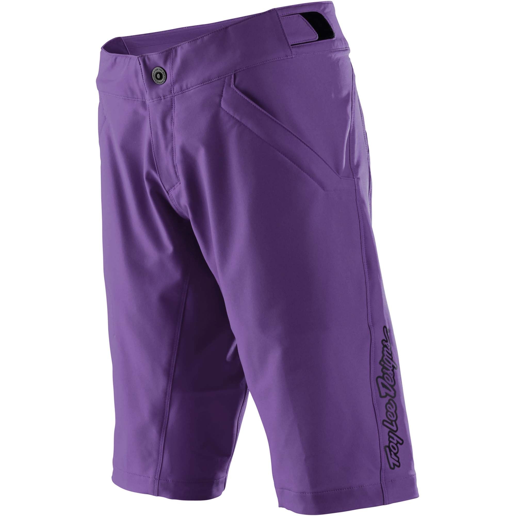 Troy Lee Designs Womens Mischief Short with Liner Solid - Orchid / XS