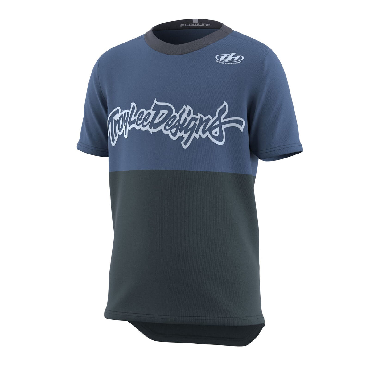 Troy Lee Designs Youth Flowline SS Jersey Scripter - Windward / M