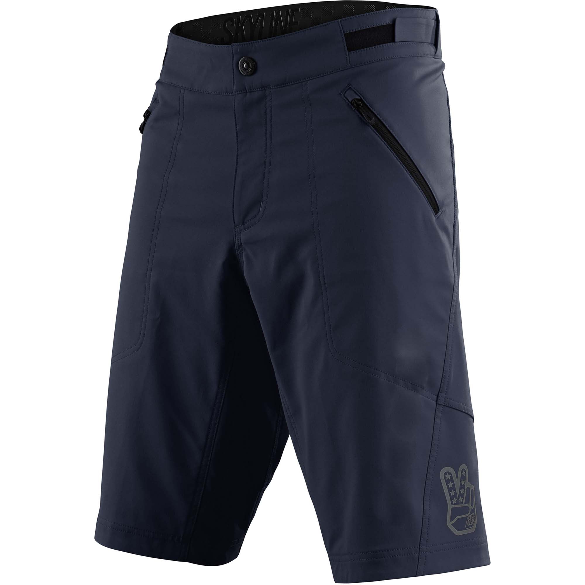 Troy Lee Skyline Shorts with Liner Solid - Navy / 38