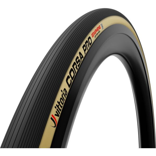 Vittoria Corsa Pro G2.0 Tubular Tyre Tan / Black / 28 inches x 23 mm