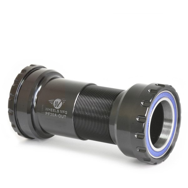 Wheels Manufacturing PF30A Outboard ABEC-3 Bearings Black / 30mm