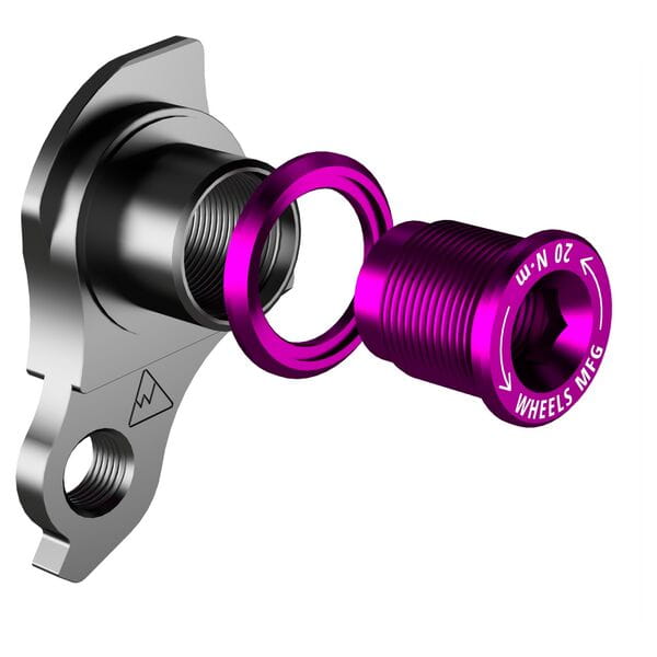 Wheels Manufacturing Replaceable Derailleur Hanger / Dropout 404 Purple / One Size