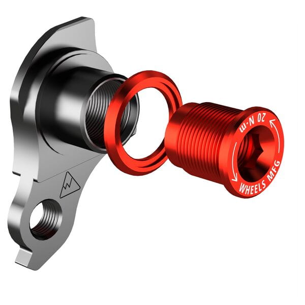 Wheels Manufacturing Replaceable Derailleur Hanger / Dropout 404 Red / One Size