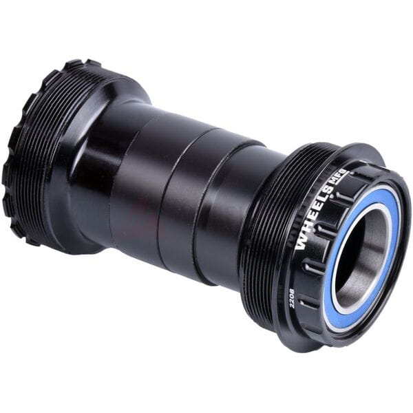 Wheels Manufacturing T47A Outboard ABEC-3 Bearings For 24/22mm Cranks Black / 22/24mm