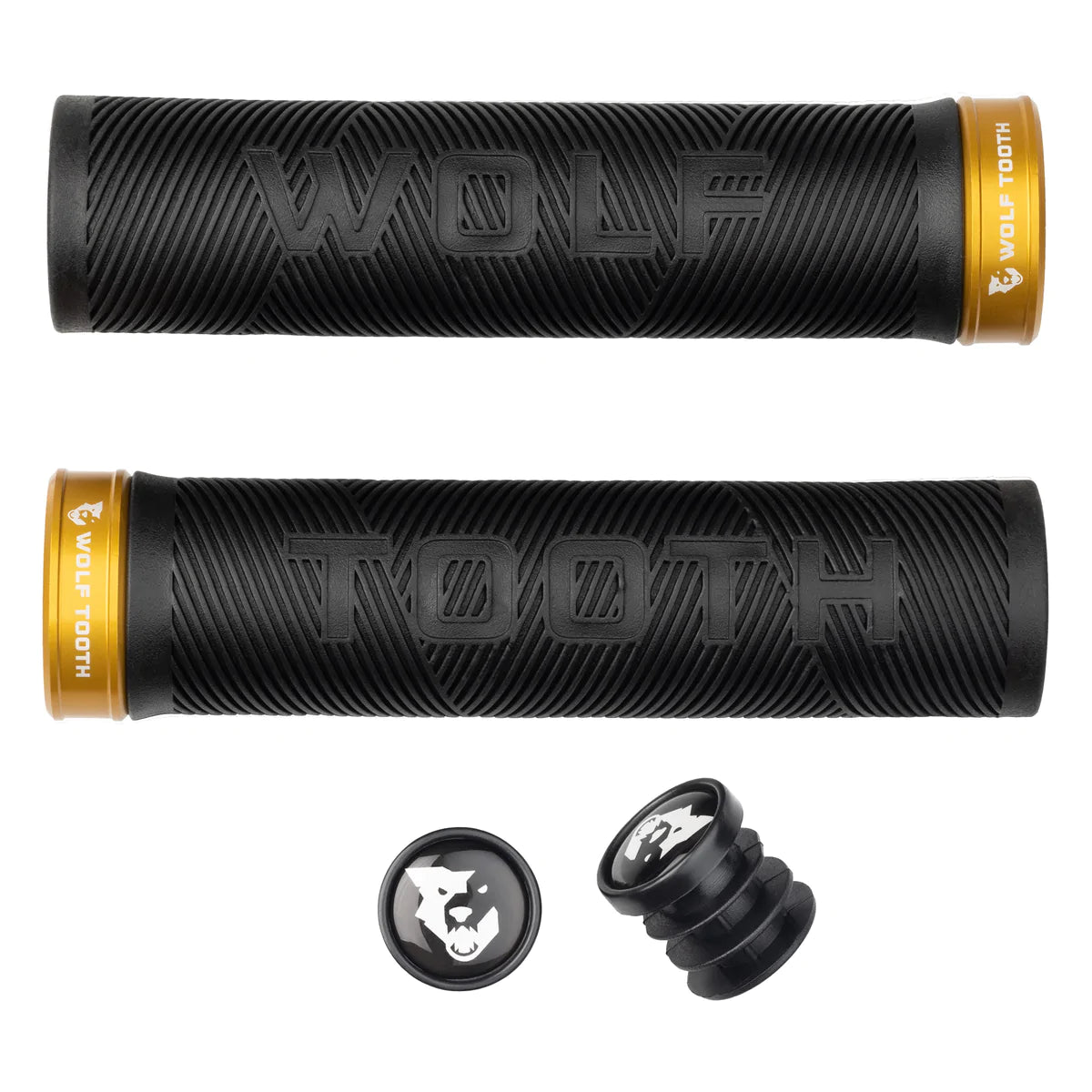 Wolf Tooth Echo Lock-On Grip Gold