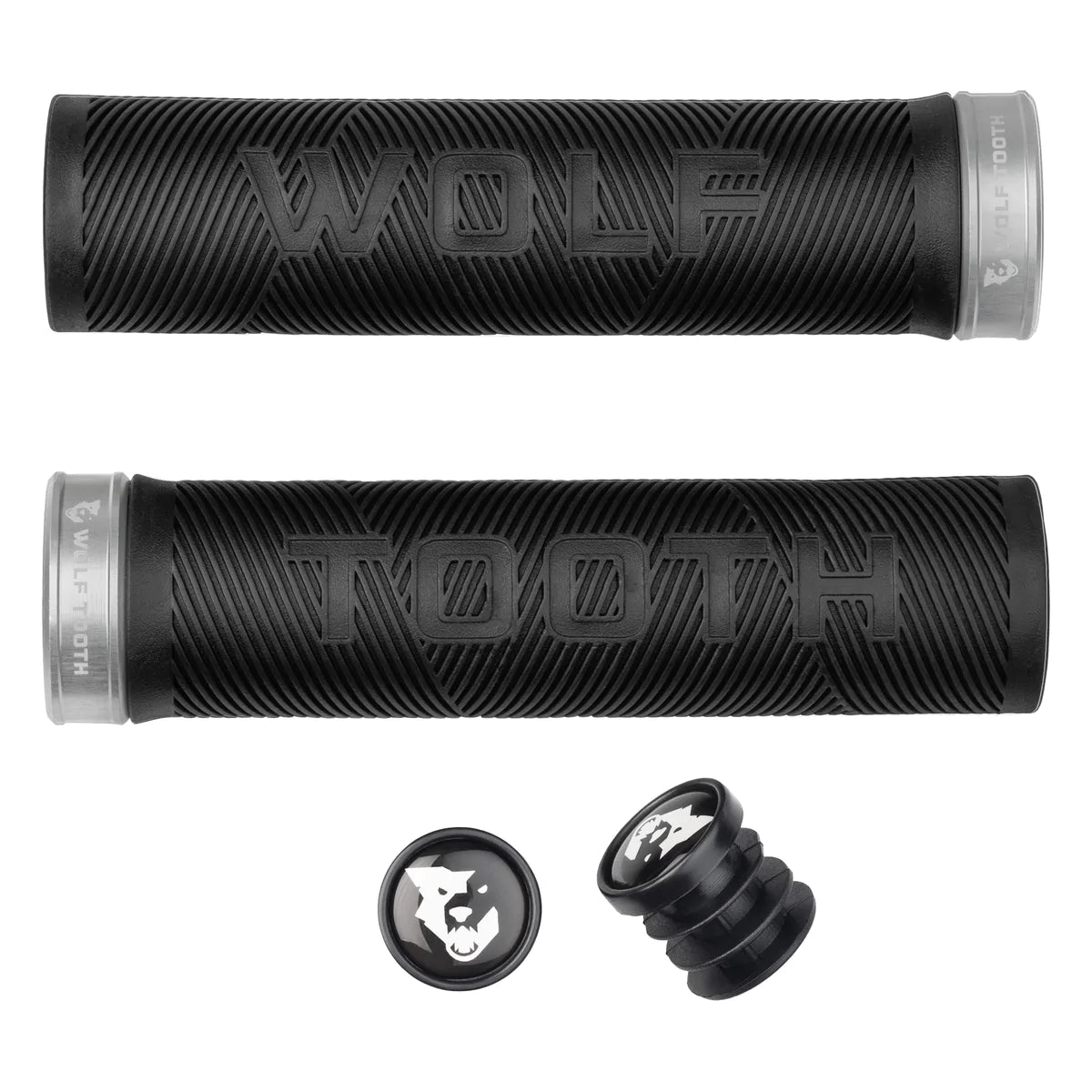 Wolf Tooth Echo Lock-On Grip Silver